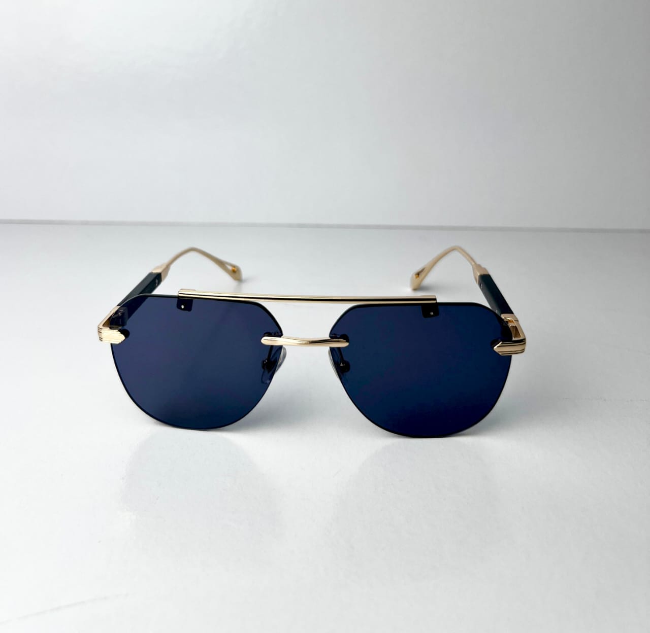 My Bach Pilot Rimless Men Sunglass