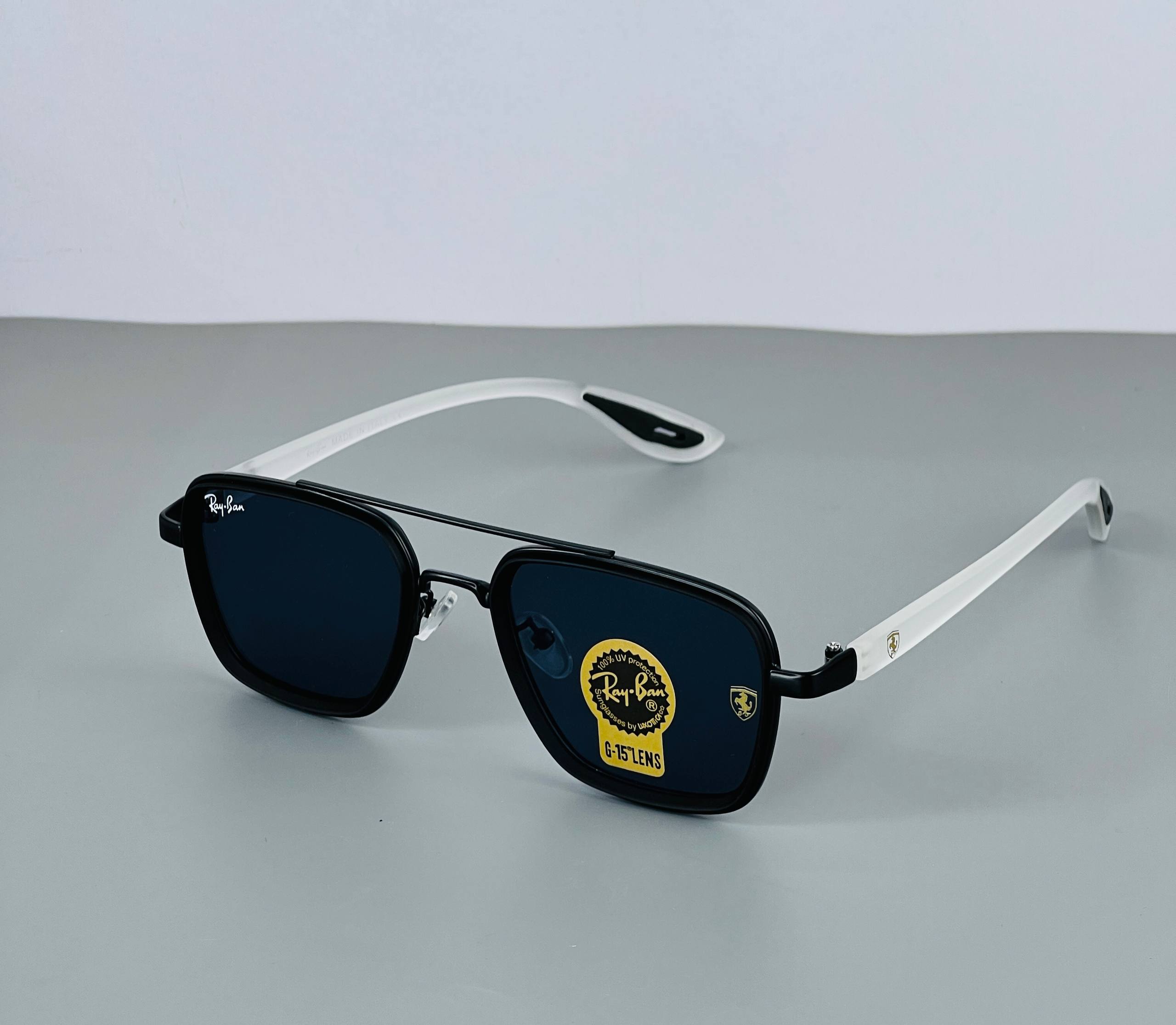 RAY-BAN Premium Square Sunglass