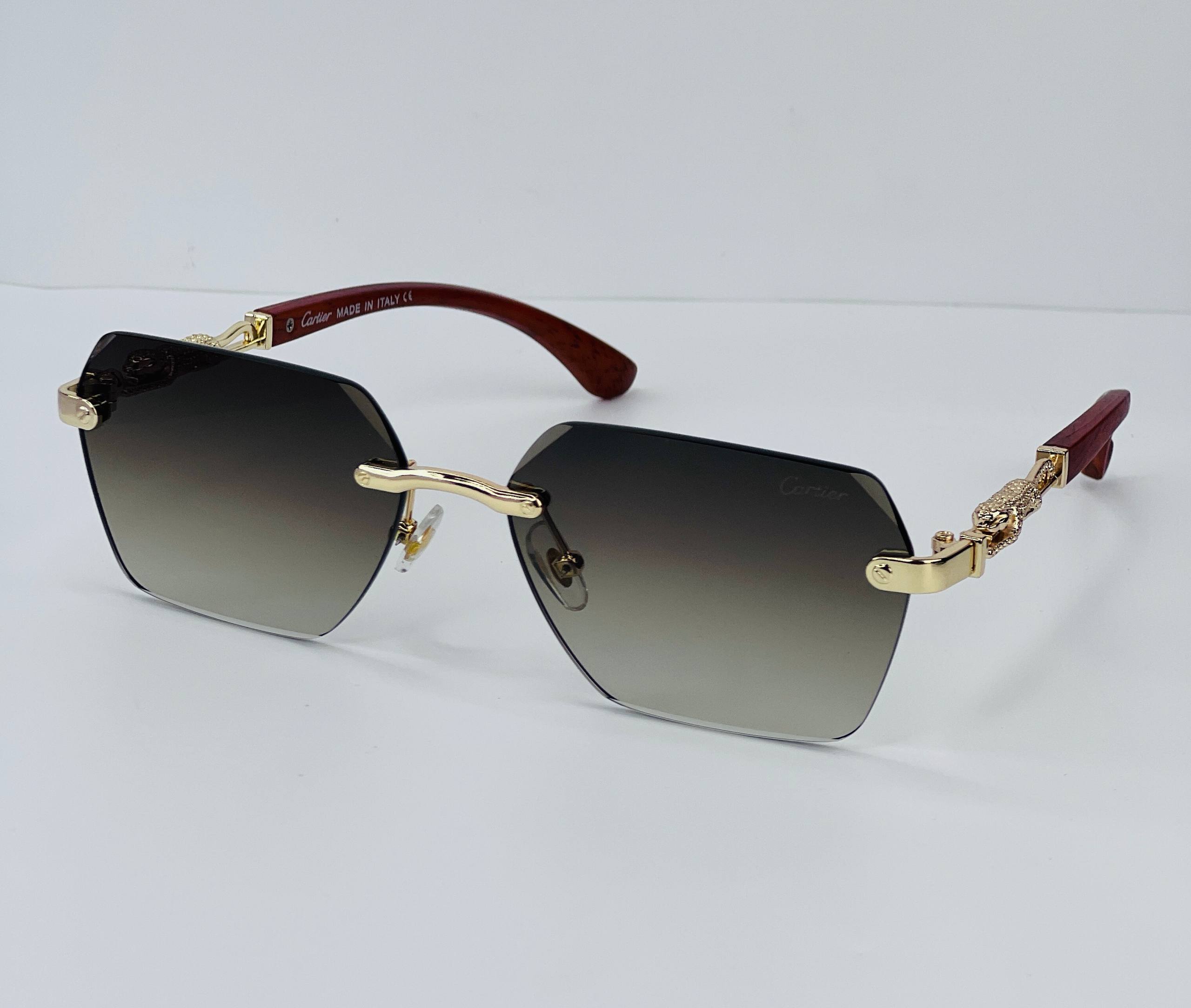 Cartier Brawn Rimless 