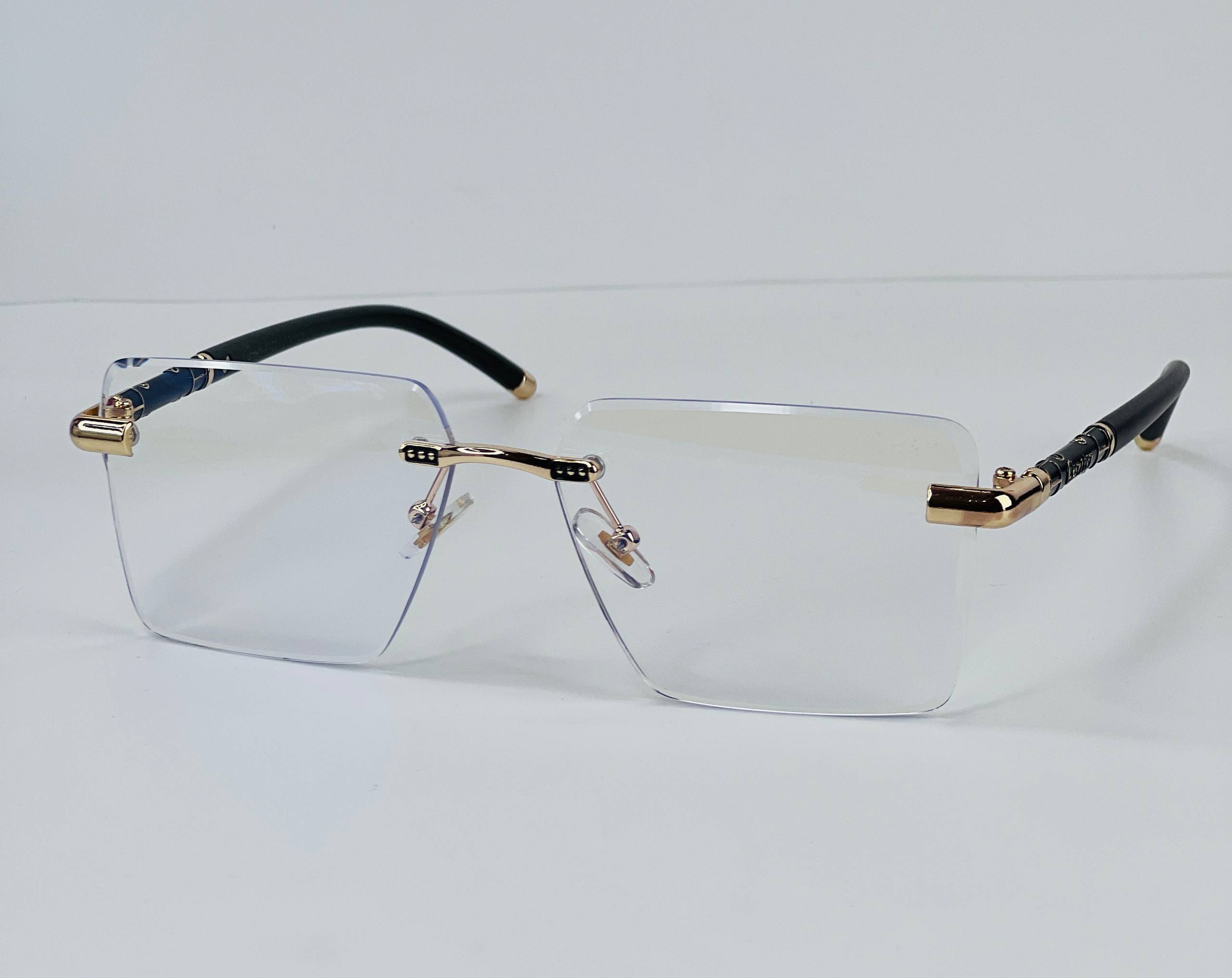 Cartier Classic Rimless  Bluecut Sunglass