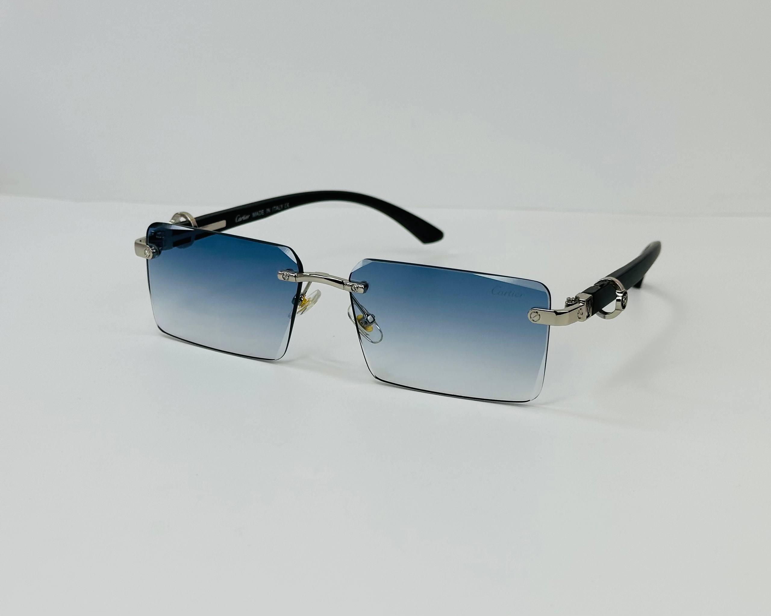 Cartier light-weight rimless sunglass
