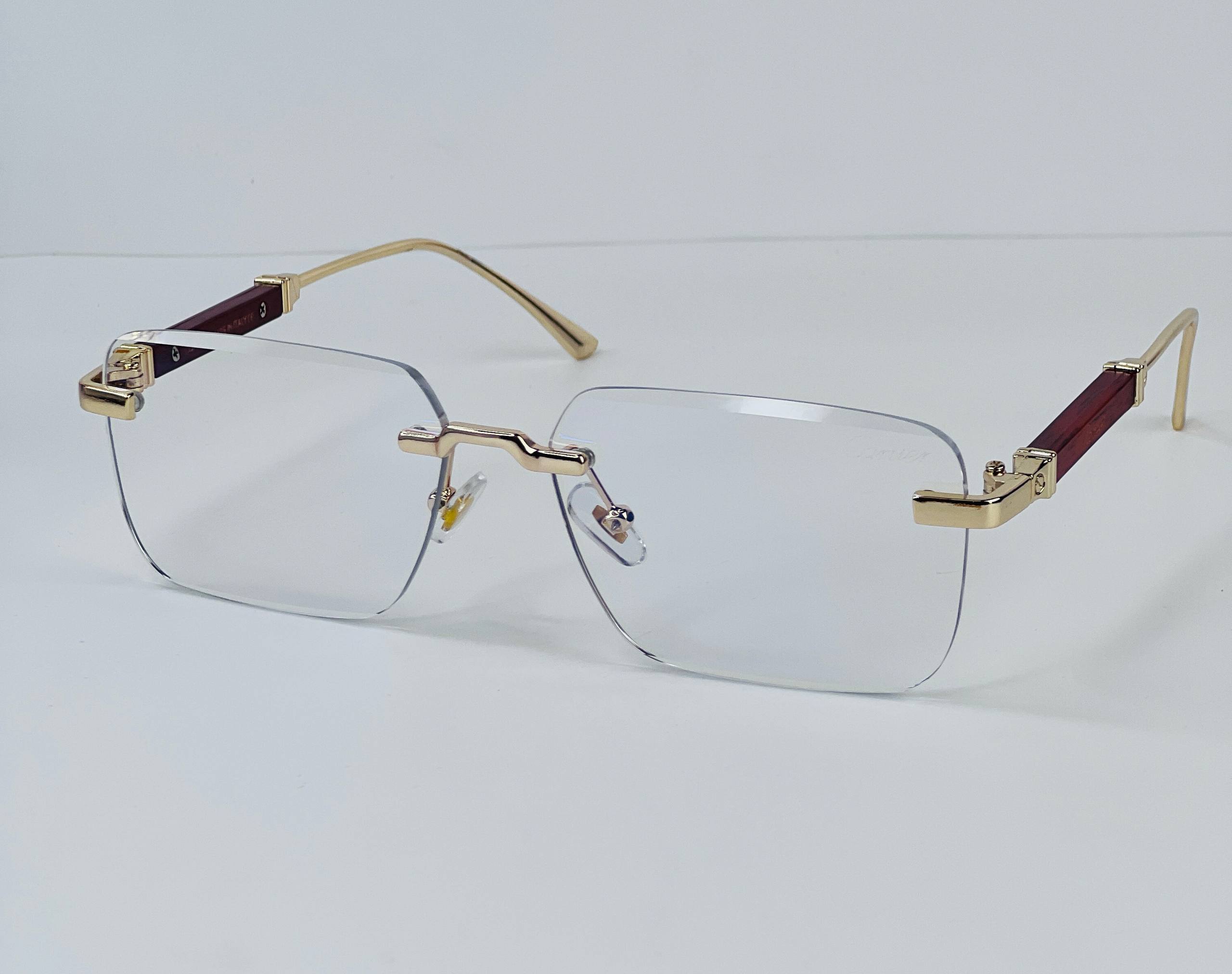 Cartier Metal Bluecut Sunglass