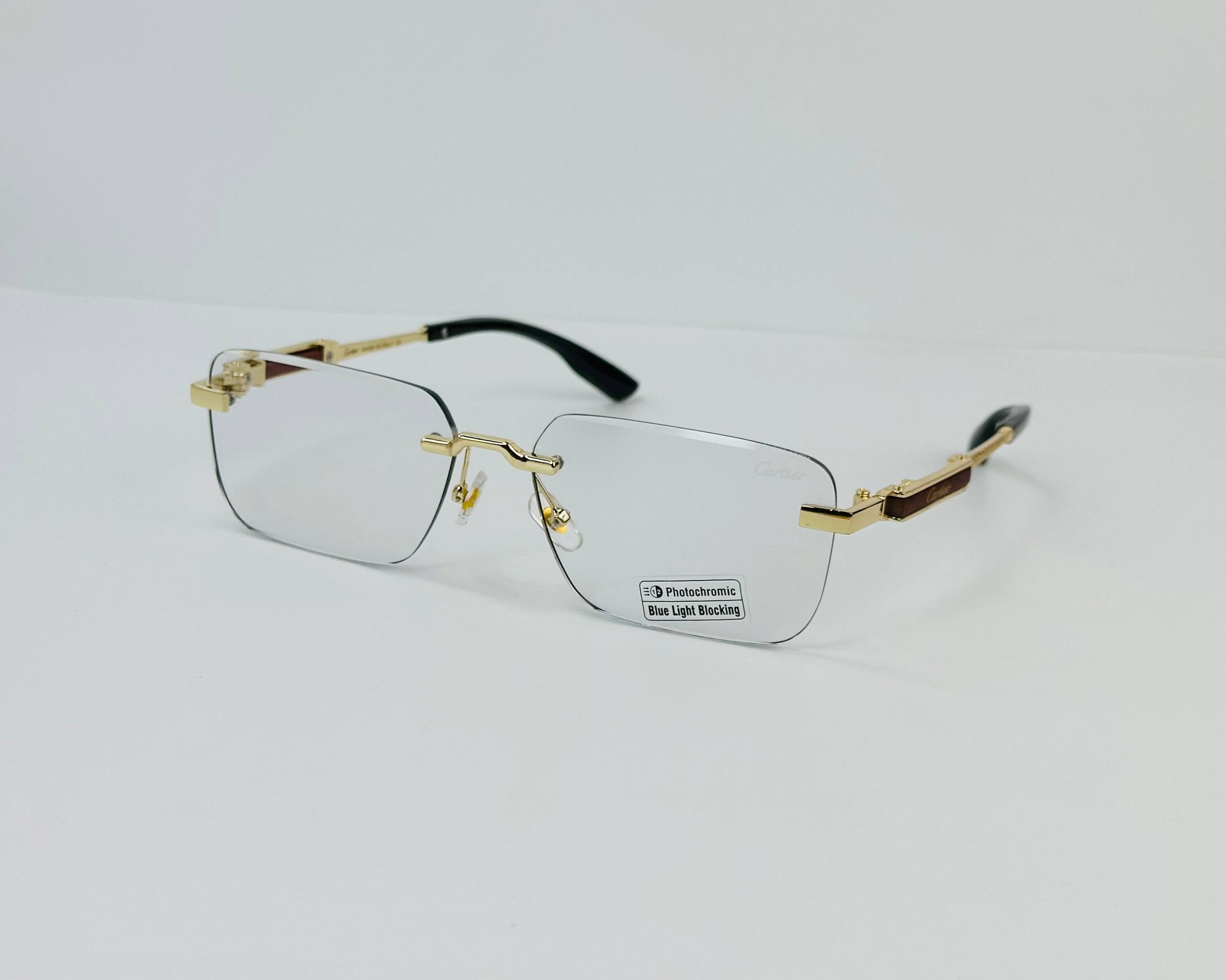 Cartier Photobluecut rimless
