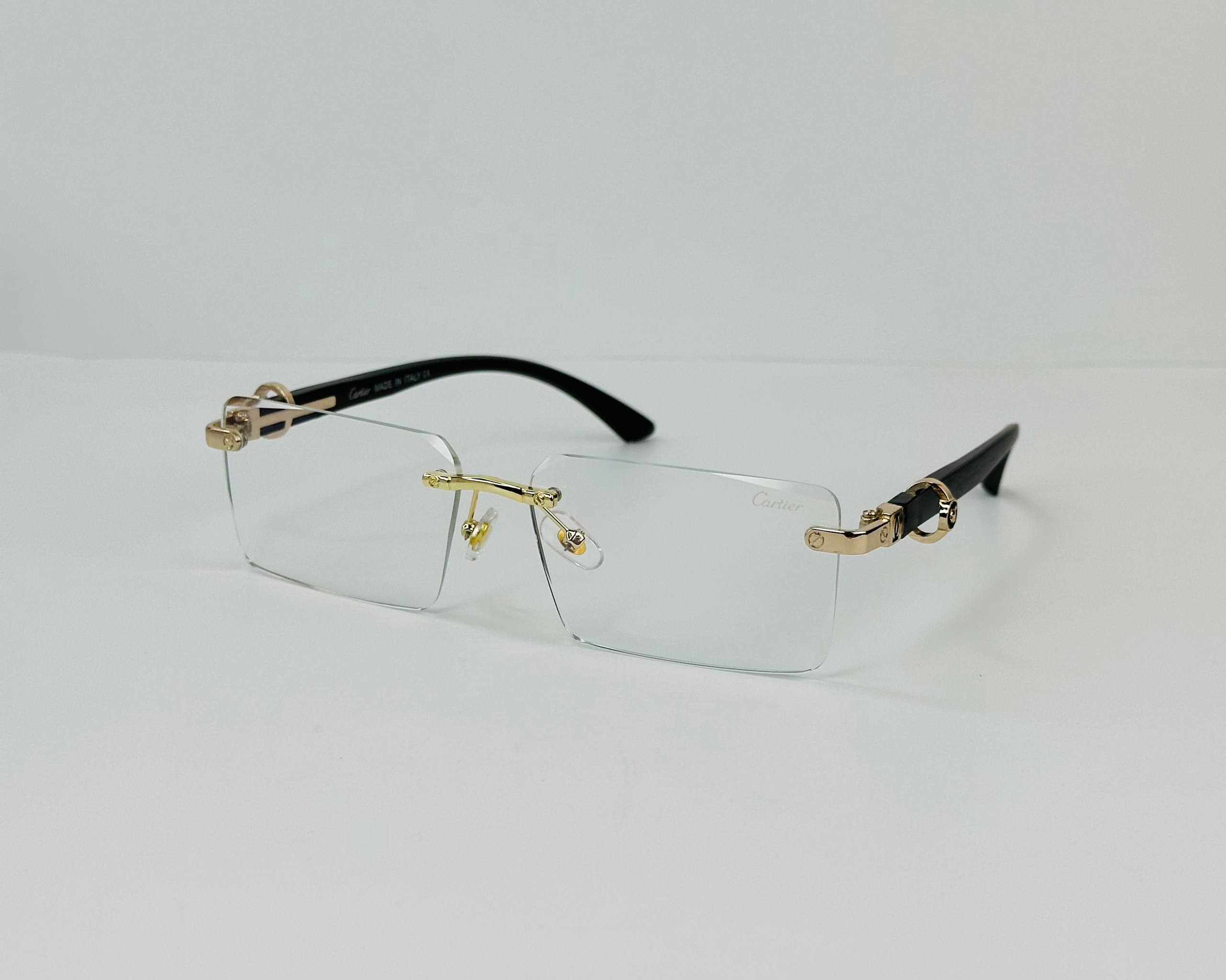 cartier UV bluecut rimless
